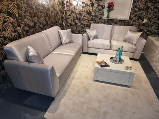 Lounge Living | Set van 2x 2,5-zits Zijden Banken